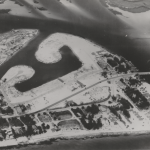 Johns Pass aerial c 1950