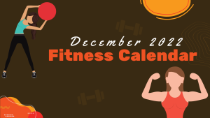 Dec 2022 Fitness Calendar