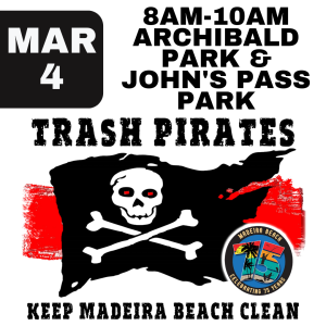 Trash Pirates Beach Clean Up - Mar 4