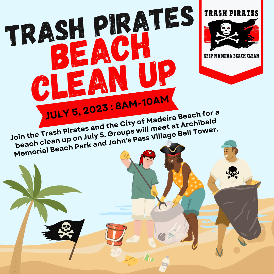 Trash Pirates Beach Clean Up