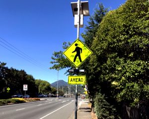 Crosswalk beacons