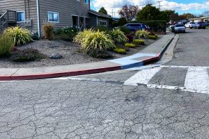 Loma Verde neighborhood street for paving project