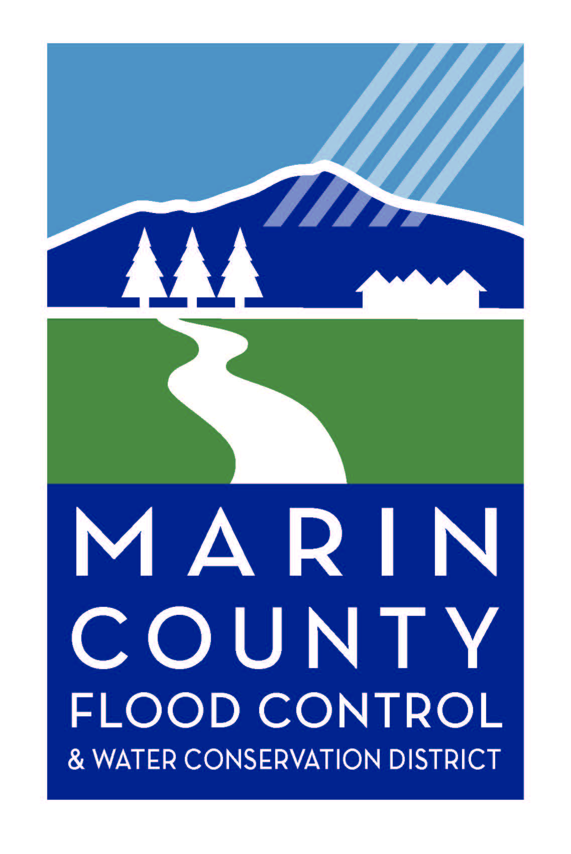 Marin County Flood Control and Water Conservation District logo
