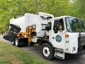 Sidearm Garbage Truck