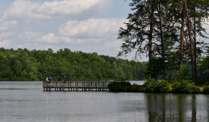 pier at Lake Michael