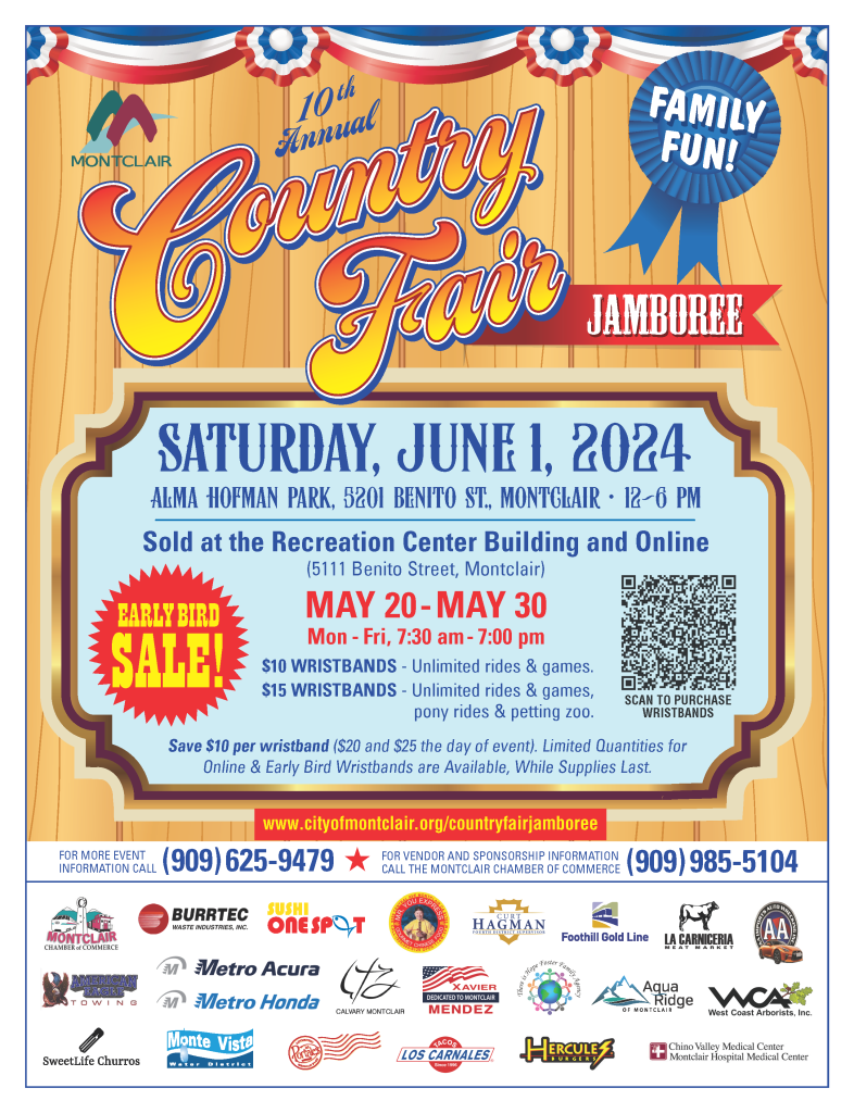 2024 Country Fair Jamboree Early Bird Flyer 