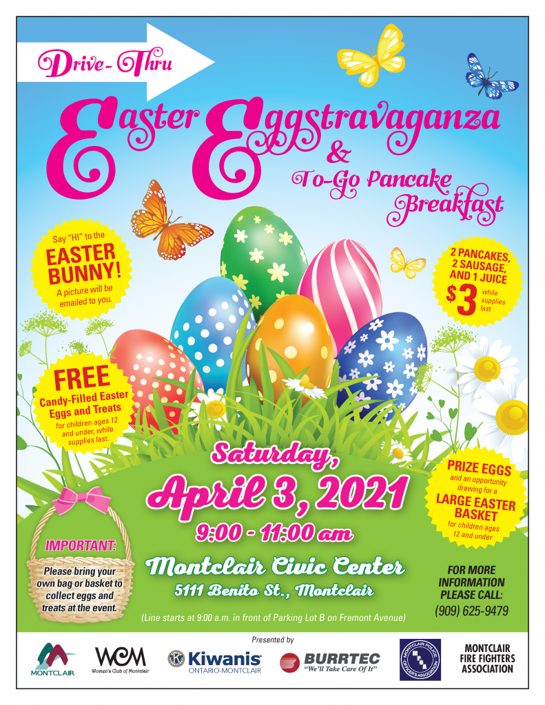 Easter Eggstravaganza and ToGo Pancake Breakfast (DriveThru Event