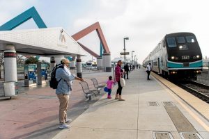 Montclair Transcenter Metrolink Train 1