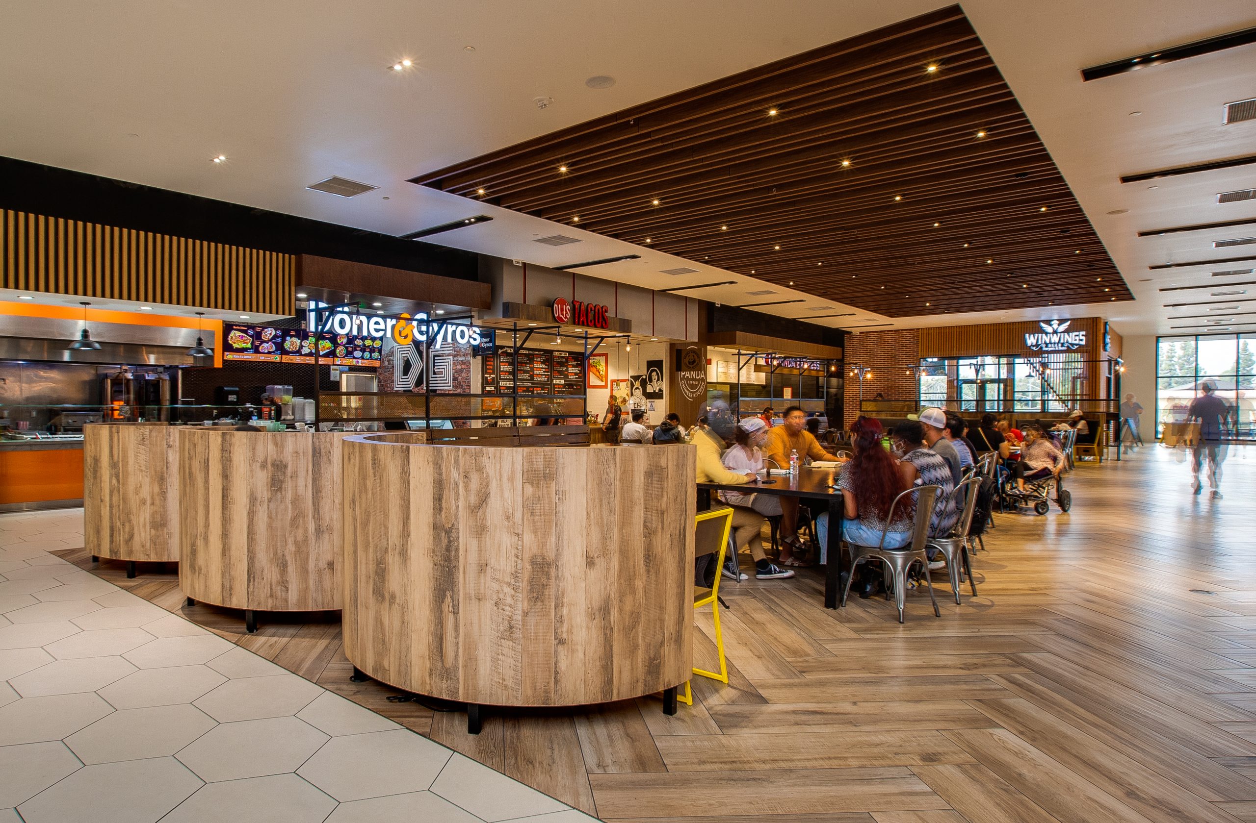 Montclair Place Food Court Busy