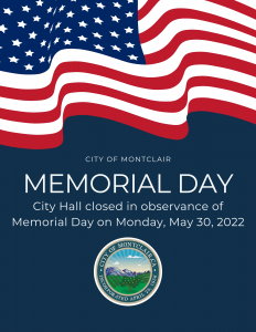 Memorial Day Closure