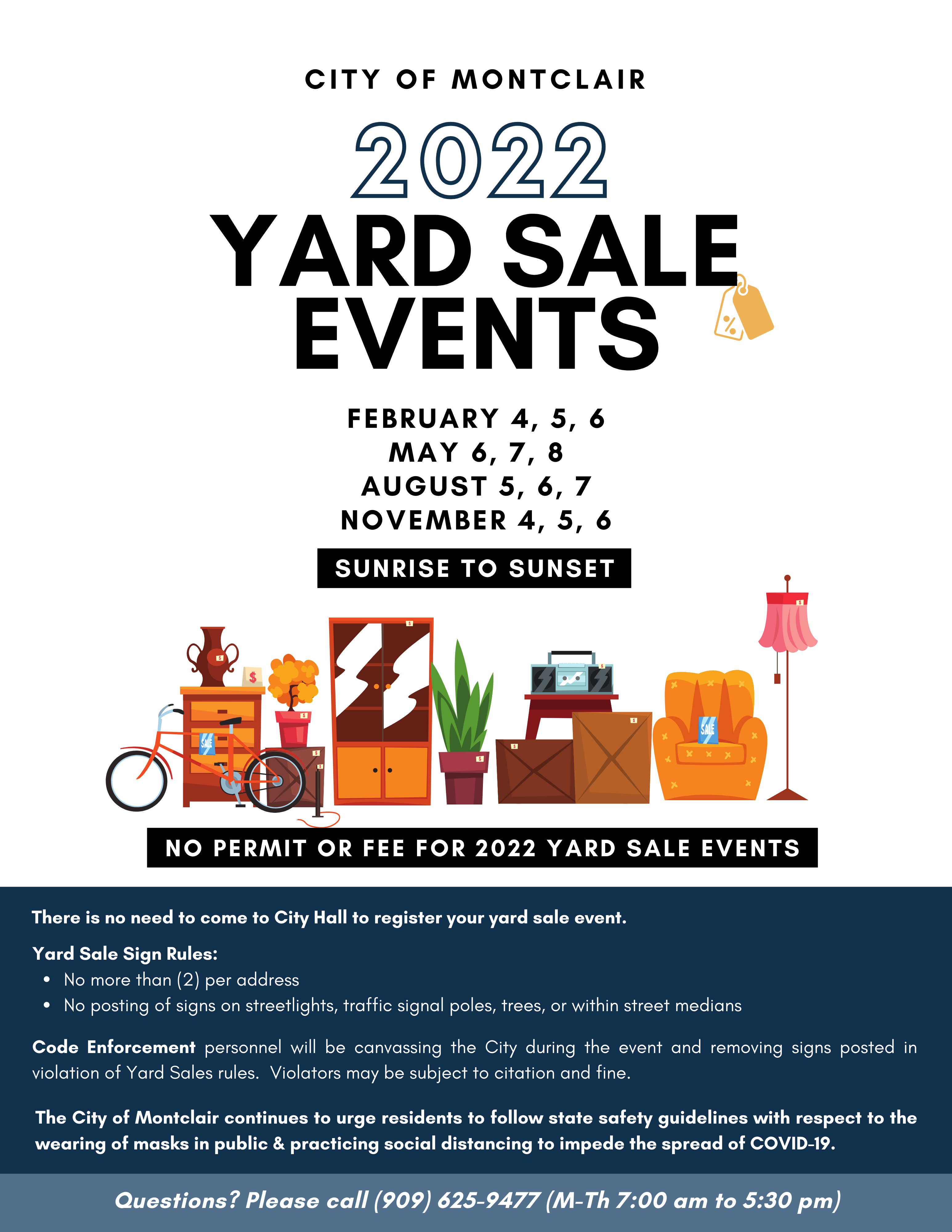 Yard Sale Events - Montclair, CA