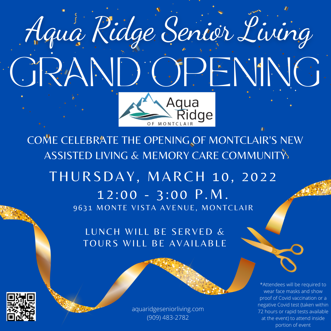 Chamber of Commerce - Aqua Ridge Senior Living Grand Opening