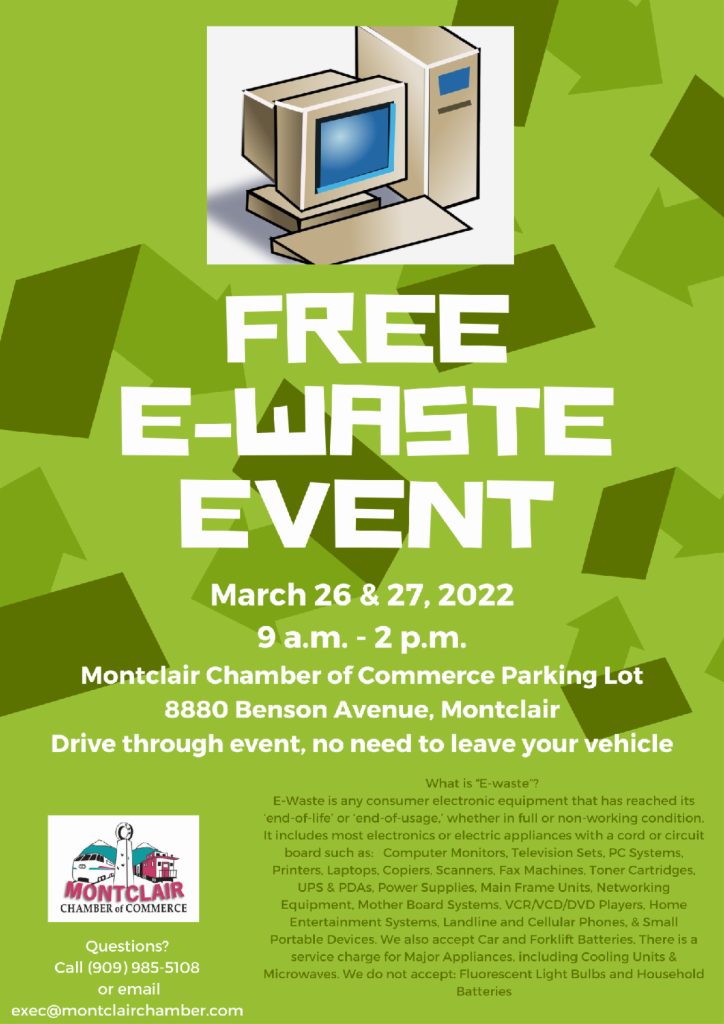 E-Waste Event Flyer