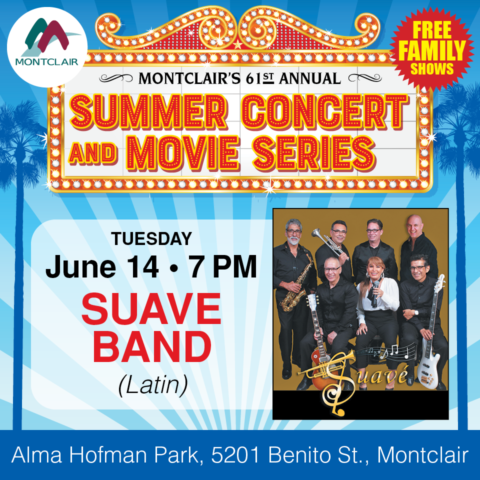 June 14, 2022 Concert in the Park featuring Suave the Band