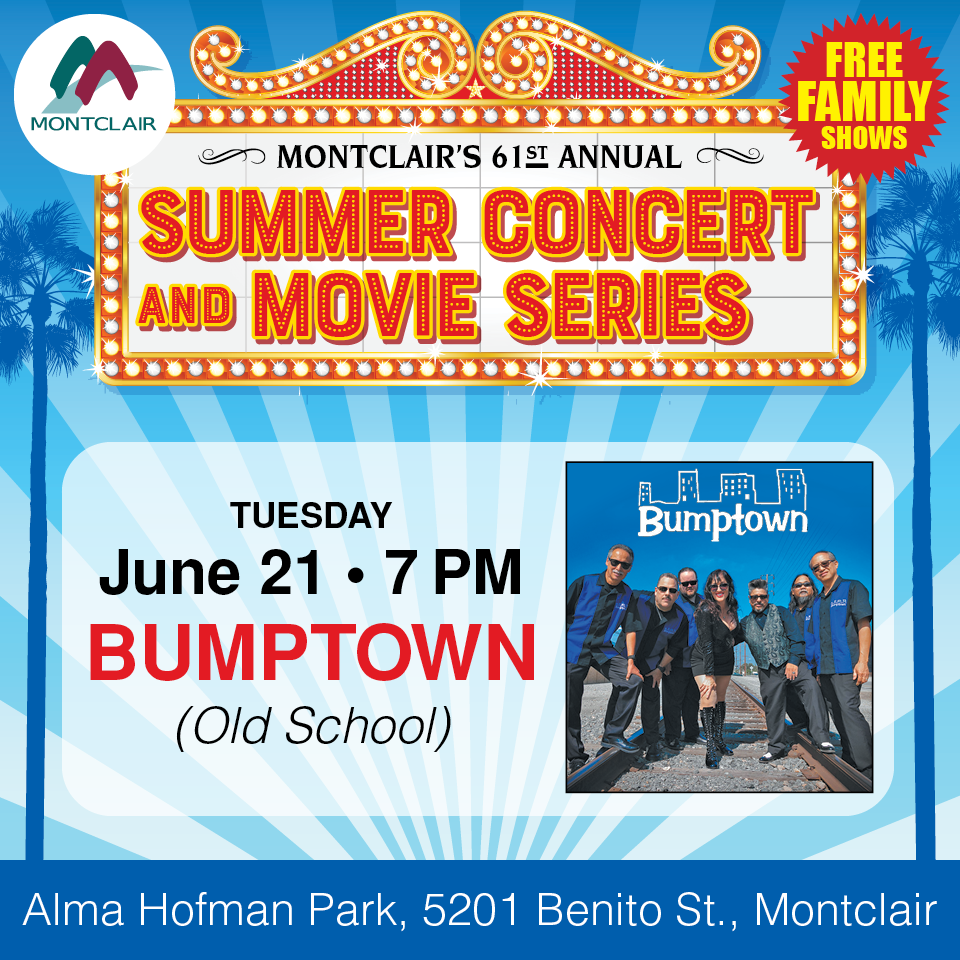 June 21, 2022 Concert in the Park featuring Bumptown