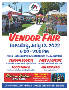 2022 Montclair Craft Fair at Alma Hofman Park July 12, 2022