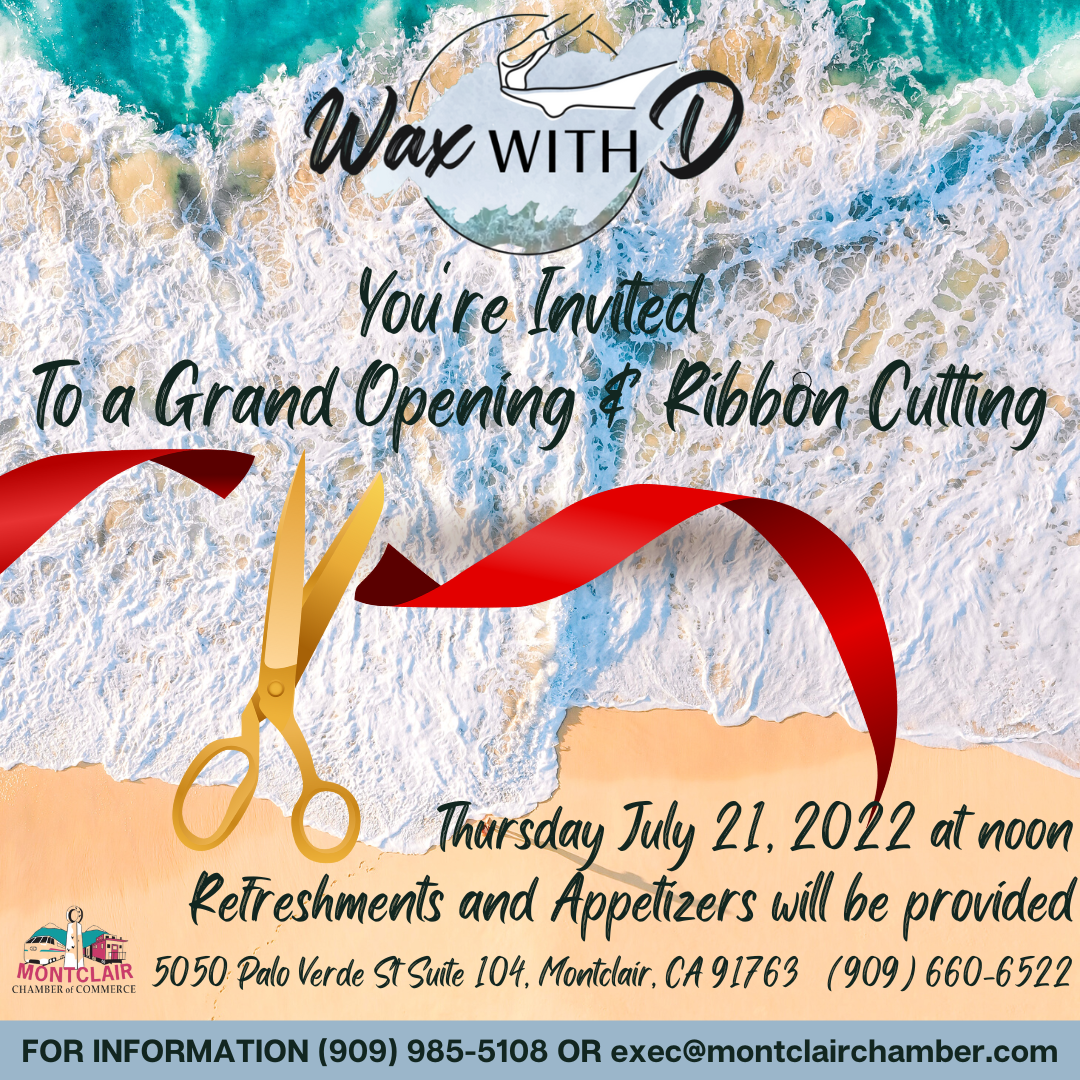 Wax With D Grand Opening & Ribbon Cutting