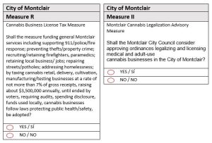 Measure R & II Ballot Questions