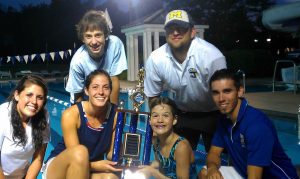 Group with Trophy