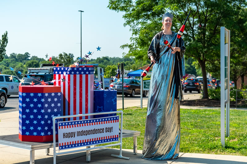 2020 July 4 Reverse Parade - Photo by Fred Haaser