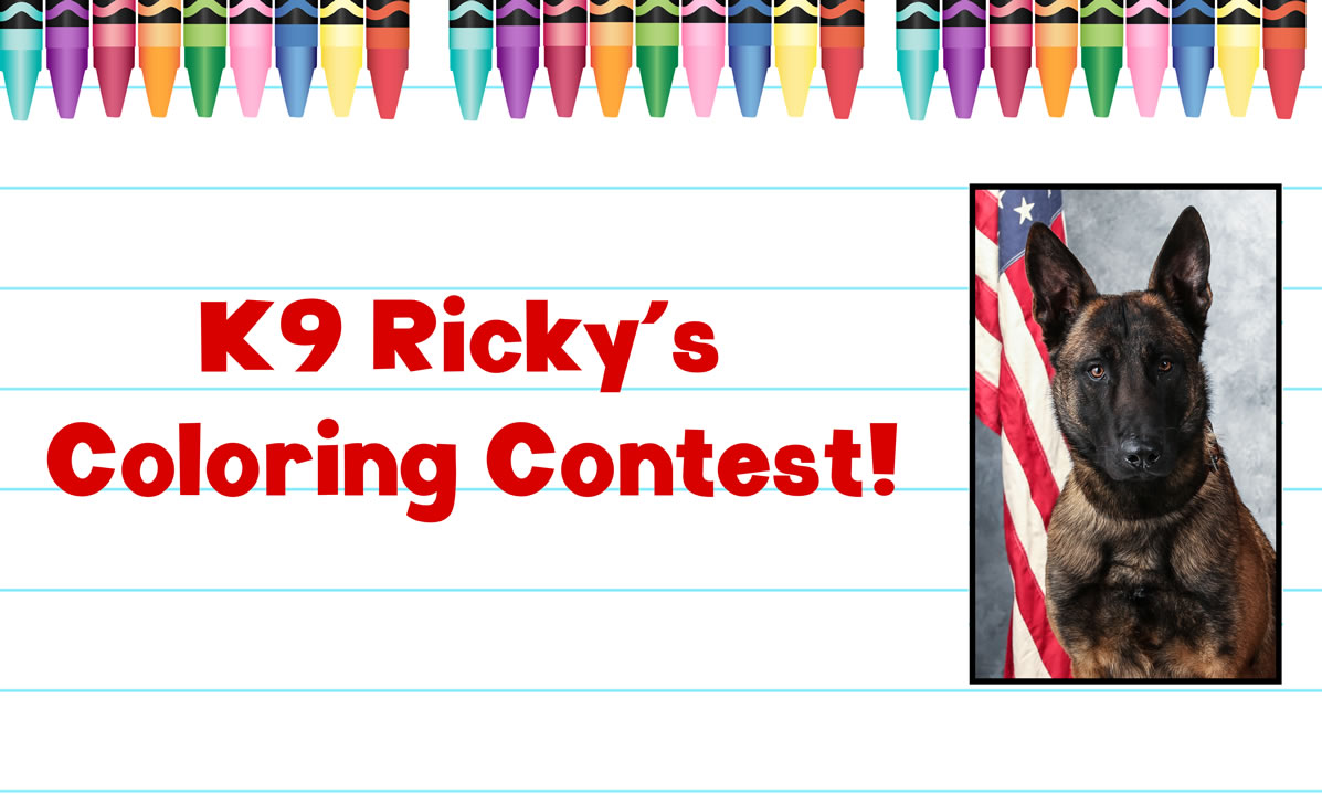 K9 Ricky Coloring Contest