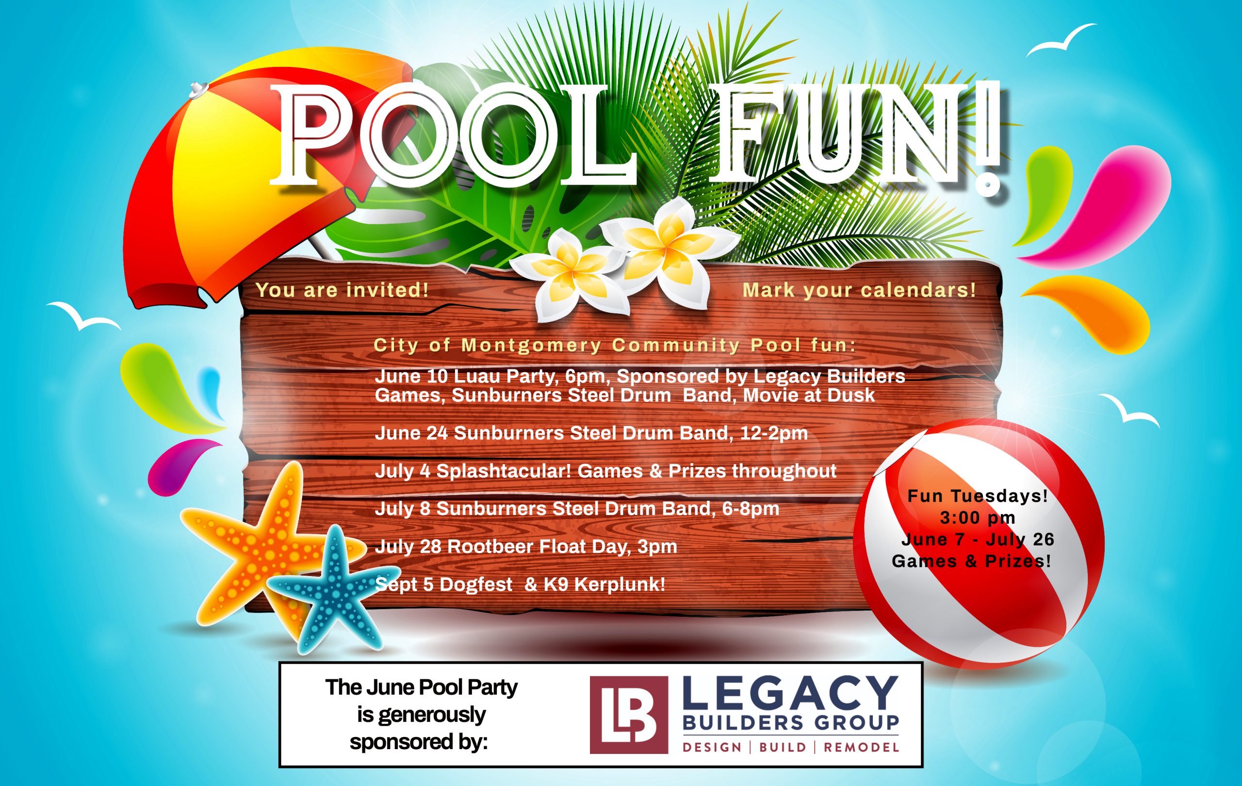 Pool News, Activities & Calendar Montgomery, Ohio