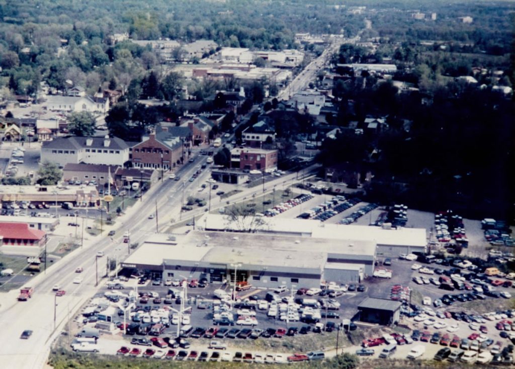 Aerial View Of Montgomery Rd