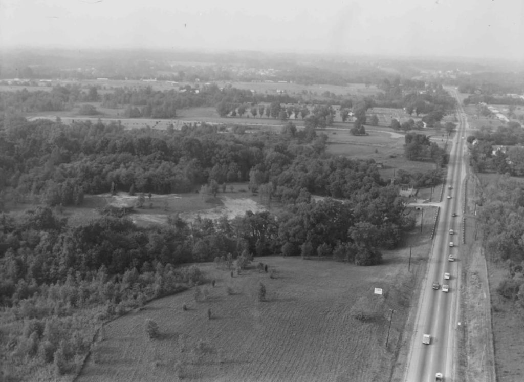 Montgomery Road, Bottom Left Is Where Montgomery Park Is Today