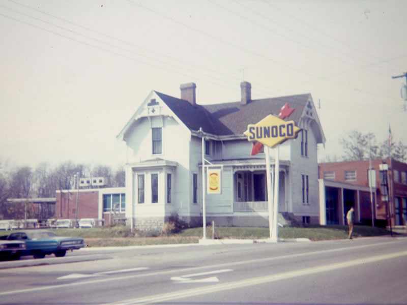 Southeast Corner Of Cooper And Montgomery Around 1960