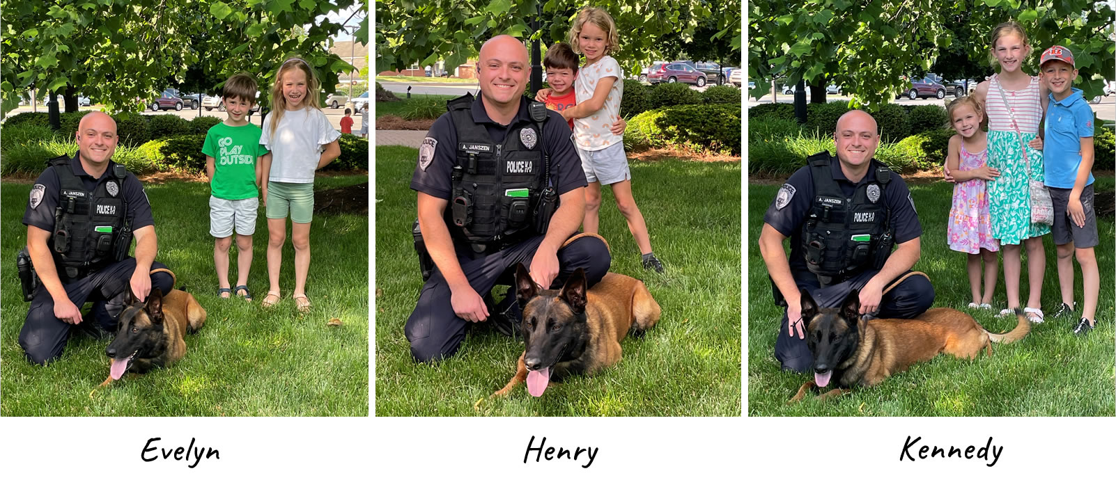 K9 Ricky Coloring Contest Winners
