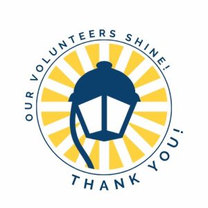 Logo. The City of Montgomery appreciates volunteers