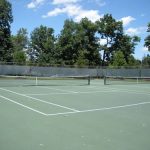 Pfeiffer tennis courts