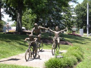 Pfeiffer Park Bike Sculpture