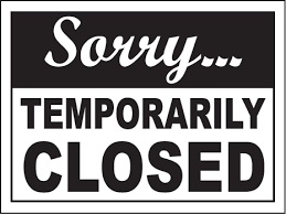 Temporarily closed