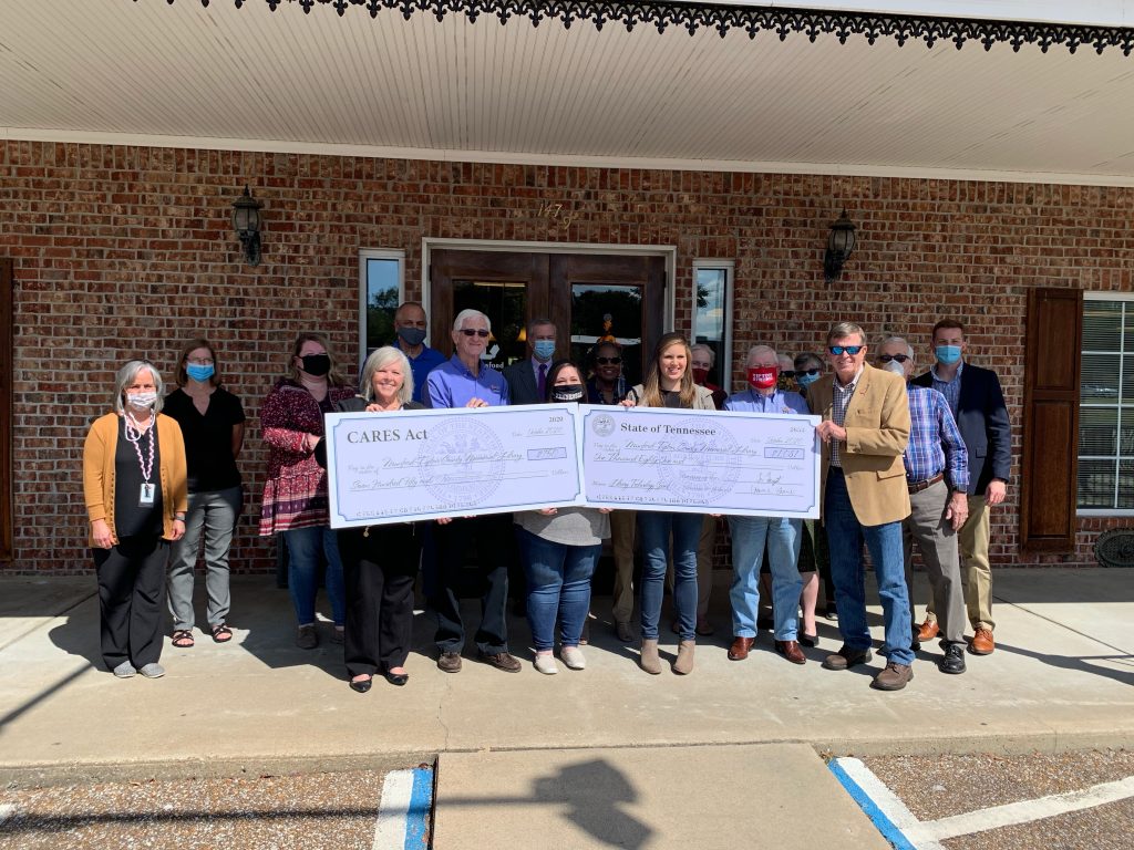 Munford Tipton County Memorial Library had three new public access computers installed this week