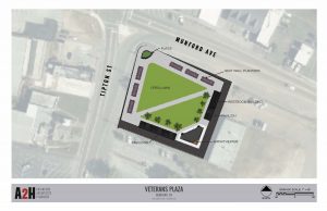 2020 Munford Veterans Plaza Amphitheater Development 5.5 Site Plan