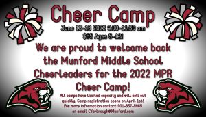 2022 cheer camp