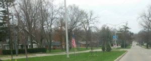 American Flags Far Hills