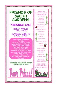 2022 perennial sale poster