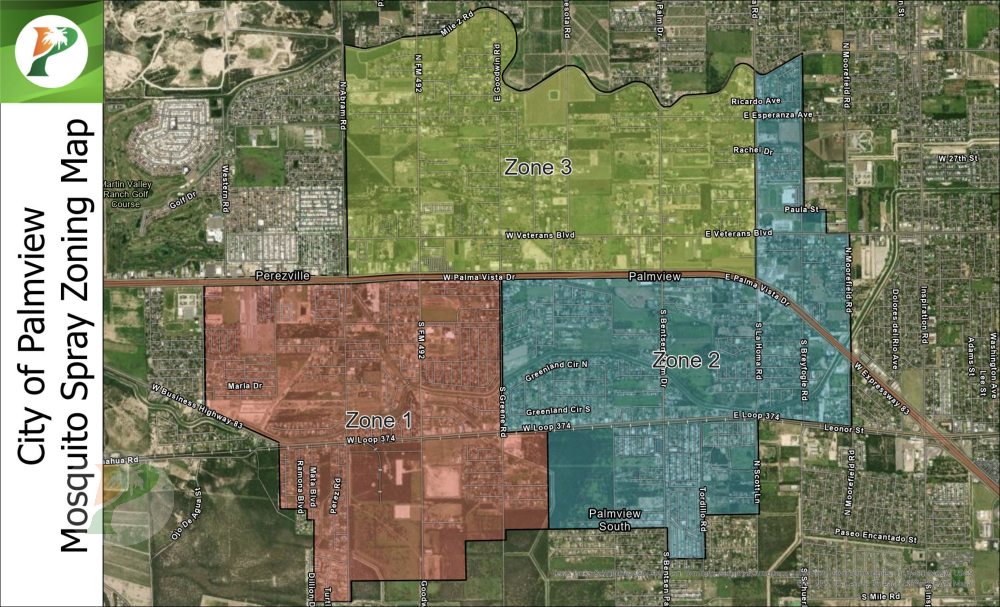 Spraying Map by Zone