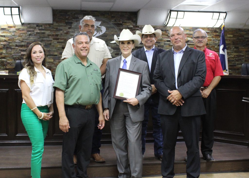 City of Palmview Recognizes the Texas Ranger's First Female