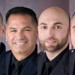 Collage of 4 Petaluma Police Officers