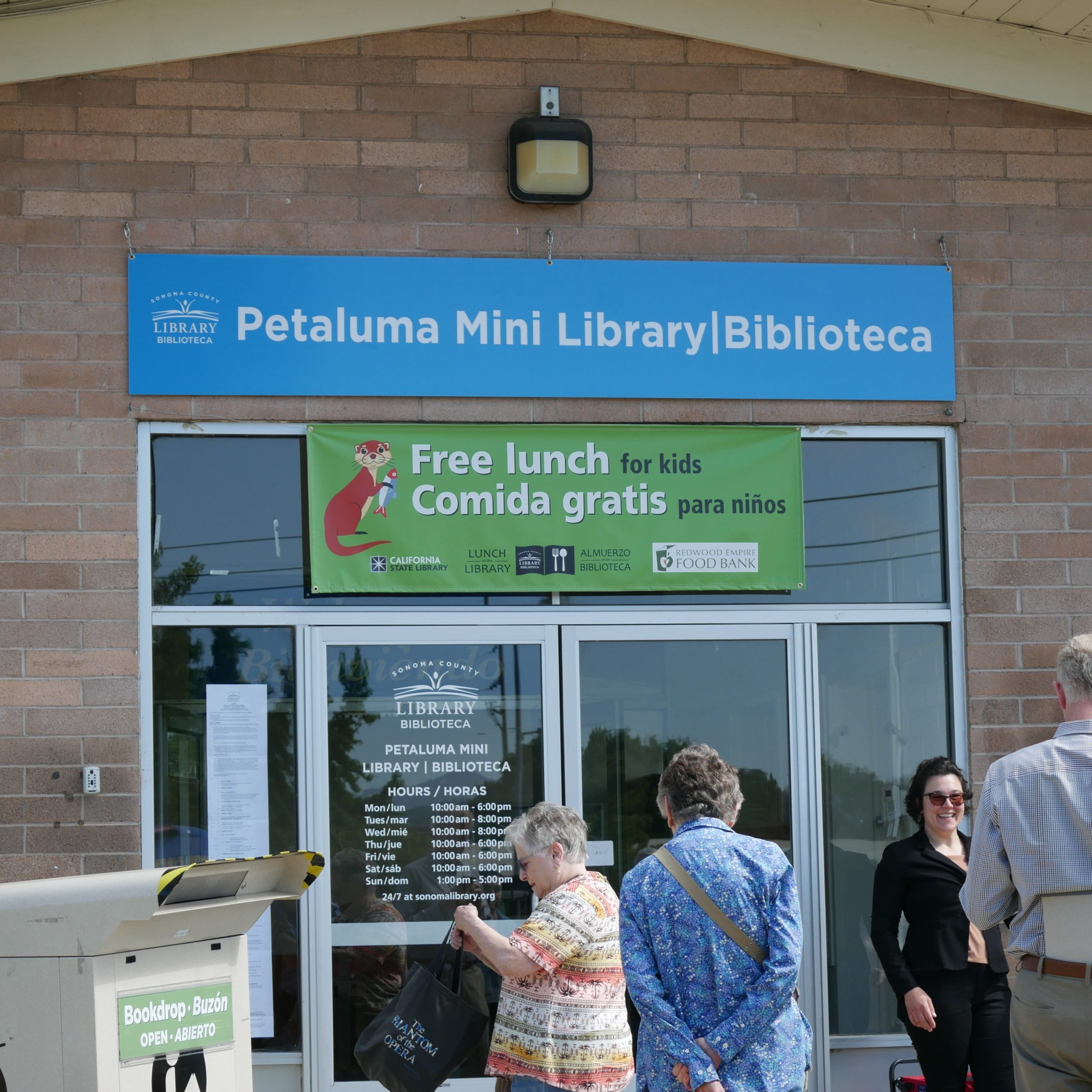 Petaluma Mini Library Exterior