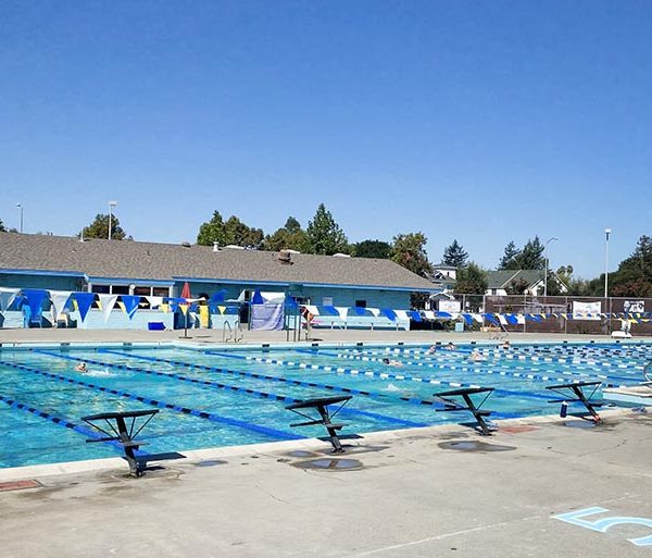 Swim Center during the day