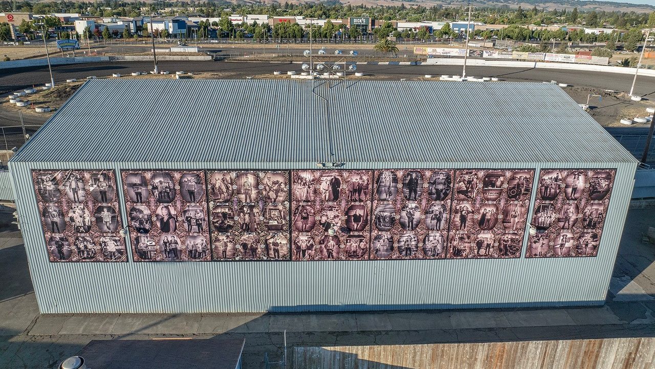 The True Heart of Petaluma. Ode to the Fairgrounds #1 by Michael Garlington FULL Photo By Scott Hess