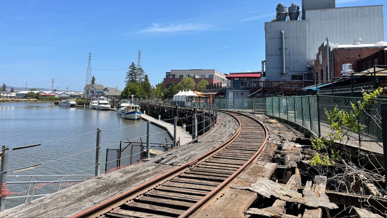 Petaluma's historic trestle