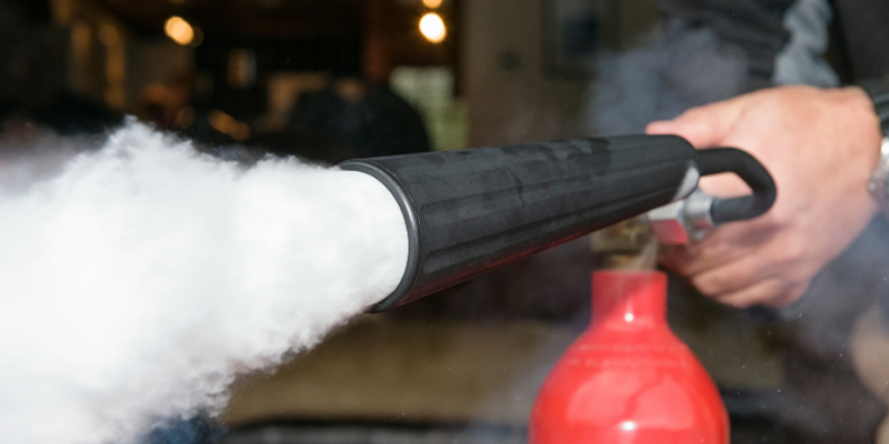 photo of fire extinguisher
