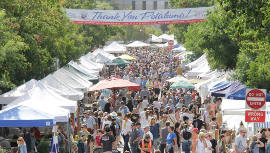 photo of Petaluma antique fair