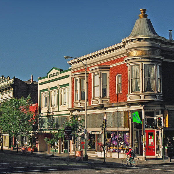 photo of historic streetscape