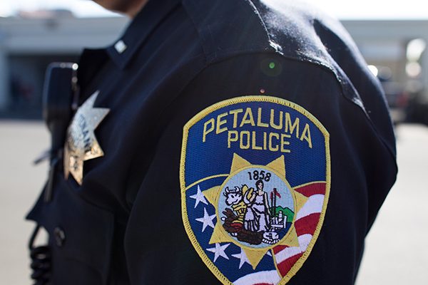 photo of Petaluma Police patch